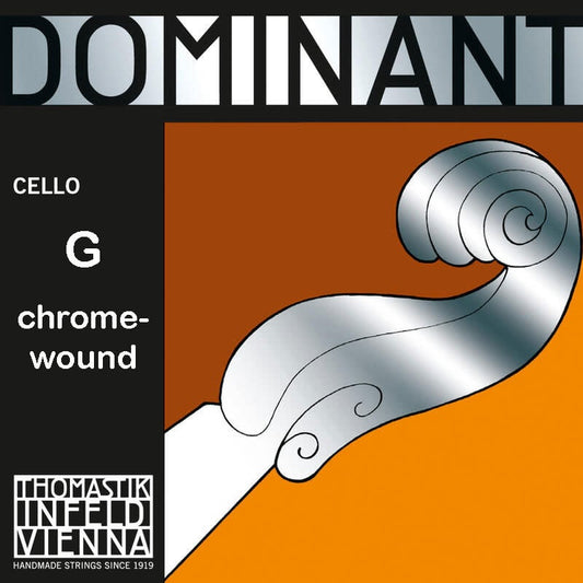 DOMINANT cello G string by Thomastik-Infeld, chrome wound,