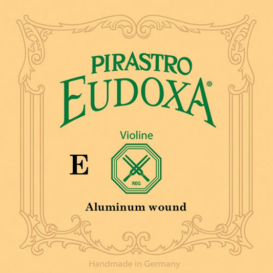 EUDOXA violin E string, steel/aluminum,
