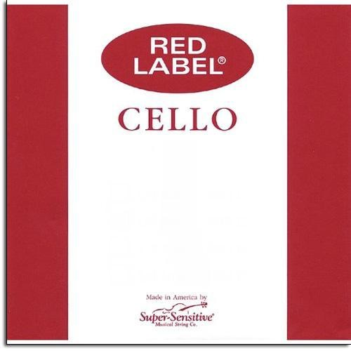 Red Label cello D string, 1/2 - 1/4