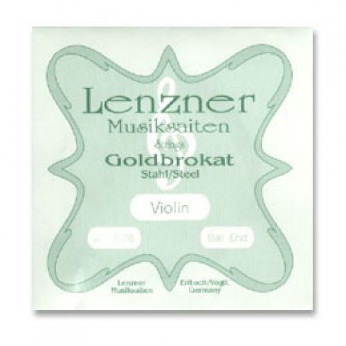 Goldbrokat violin E, 27 gauge, loop-end | Metzler Violins