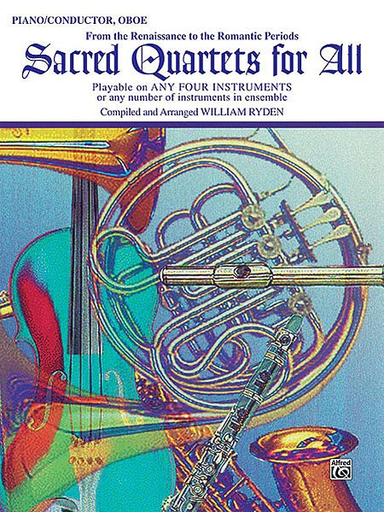 Ryden (arr): Sacred Quartets for All (piano and conductor and oboe)