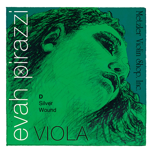 EVAH PIRAZZI viola D string, silver,