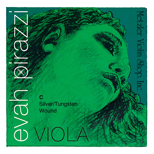 EVAH PIRAZZI viola C string, tungsten-silver,