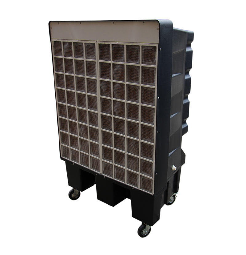 Manual Industrial Water Air Cooler With 80L Water Tank
